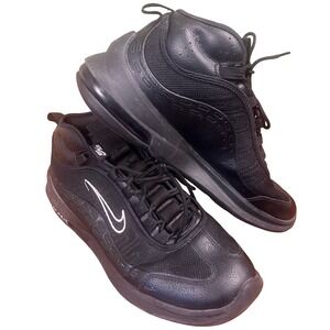 Nike Air Max Axis Mid Mens Black Sneakers Size 9 Mid Top Athletic Shoes